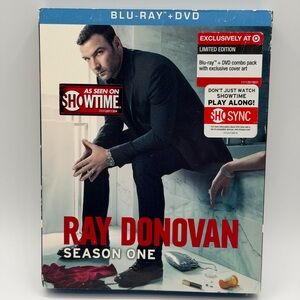 Ray Donovan Season One (Blu-Ray, DVD, 2014) Liev Schreiber - Brand New
